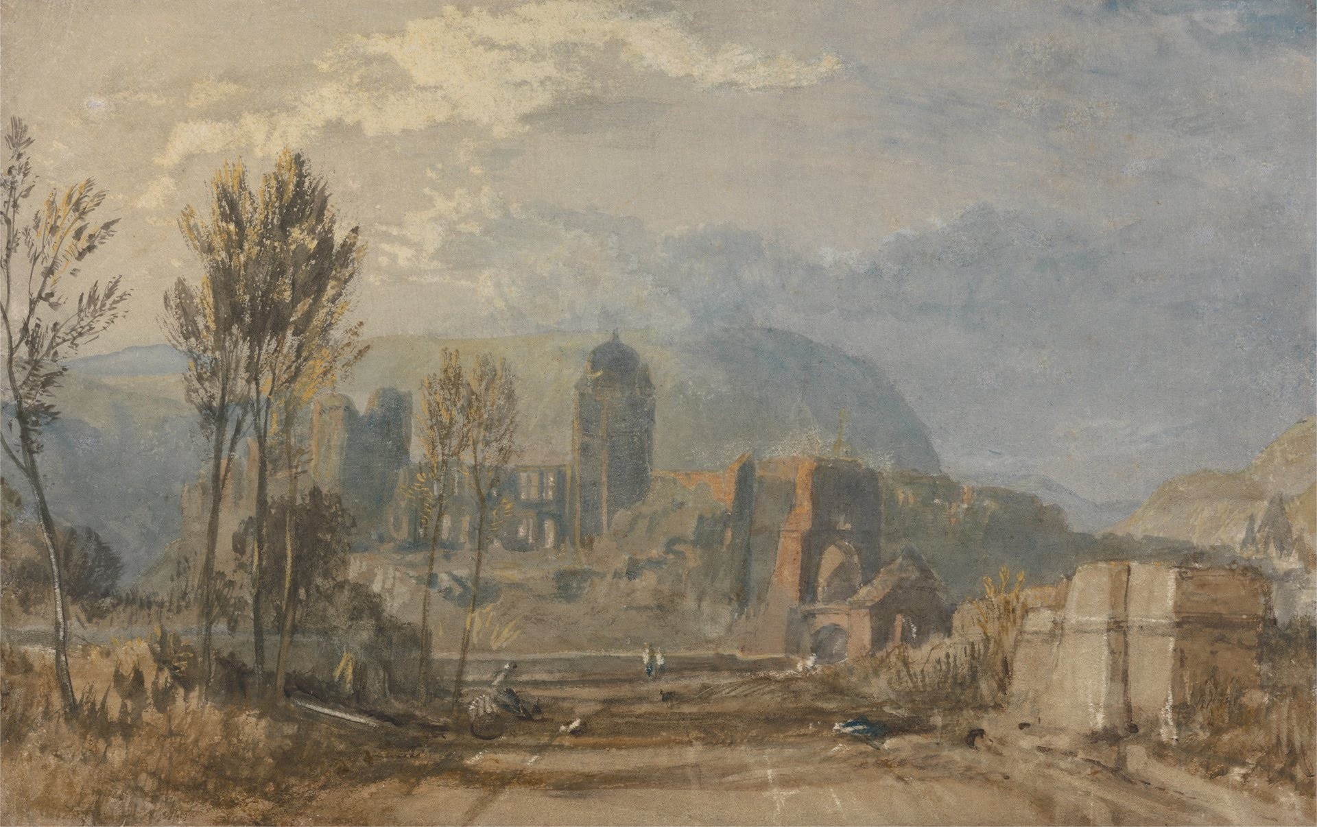 Andernach - by J. M. W. Turner