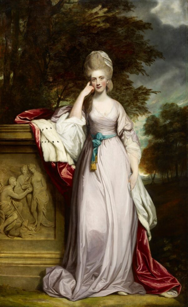Anne, Viscountess Townsend, Later Marchioness Townshend - by Joshua Reynolds