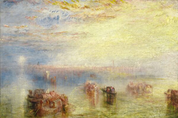Approach to Venice - by J. M. W. Turner