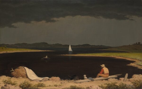 Approaching Thunder Storm - by Martin Johnson Heade