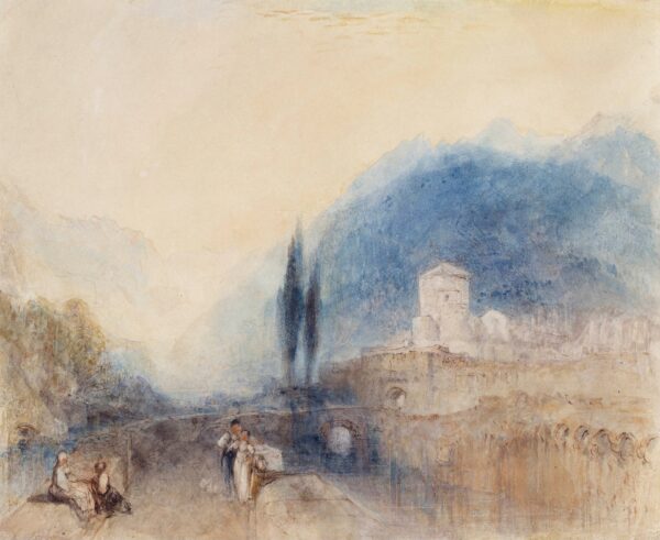 Bellinzona - by J. M. W. Turner