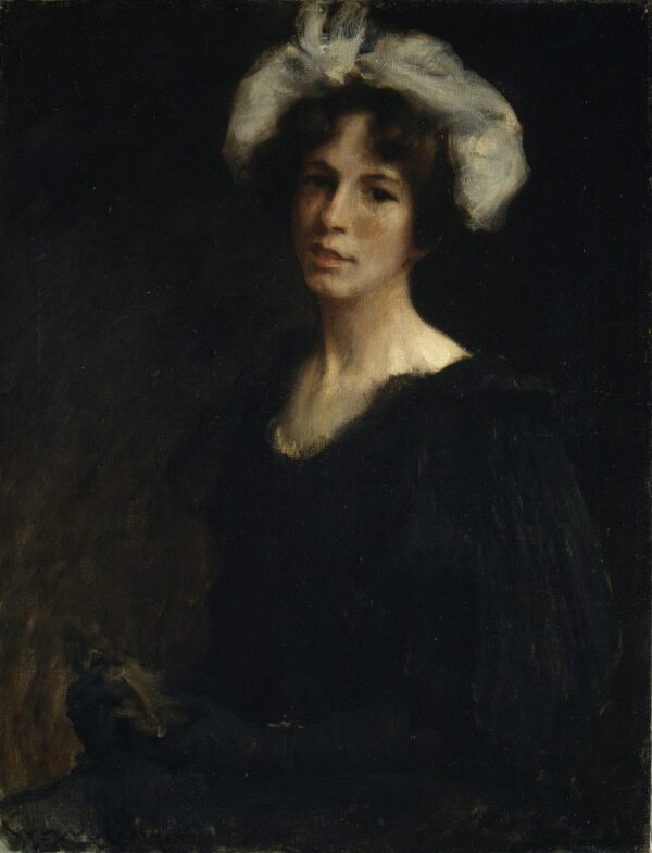 Bessie Potter - by William Merritt Chase