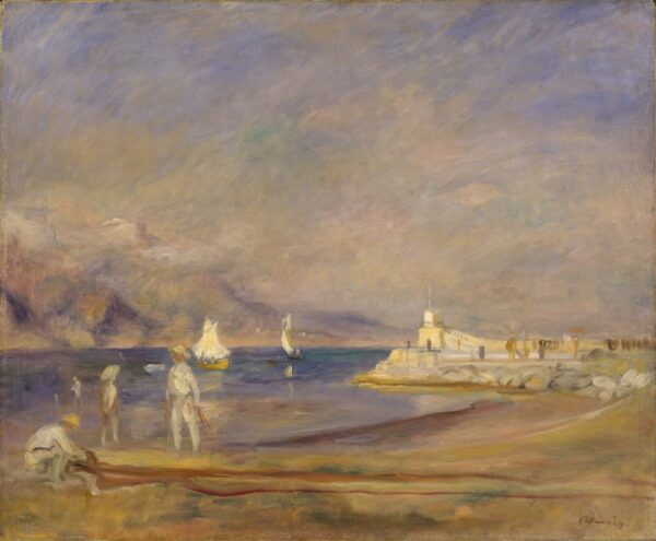 St. Tropez - by Pierre-Auguste Renoir