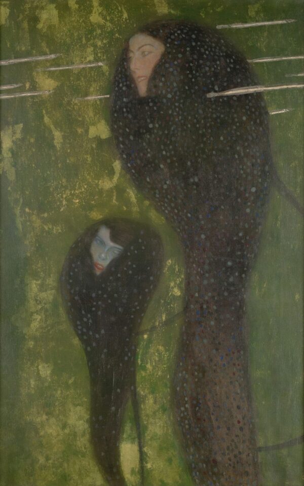 Silver Fish (Nymphs) - by Gustav Klimt