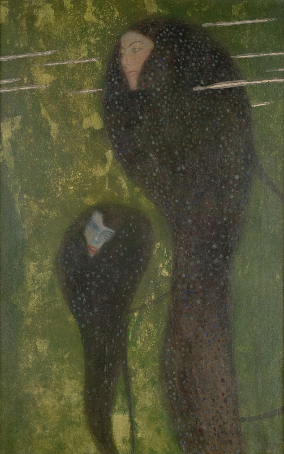Silver Fish (Nymphs) - by Gustav Klimt