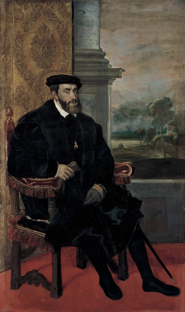 Emperor Charles V - by Titian