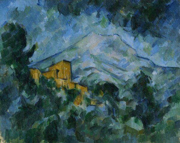 Mont Sainte-Victoire and Château Noir - by Paul Cézanne
