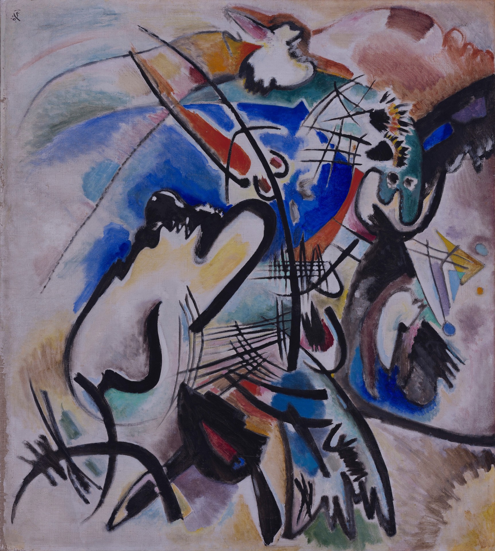 Composition - by Wassily Kandinsky