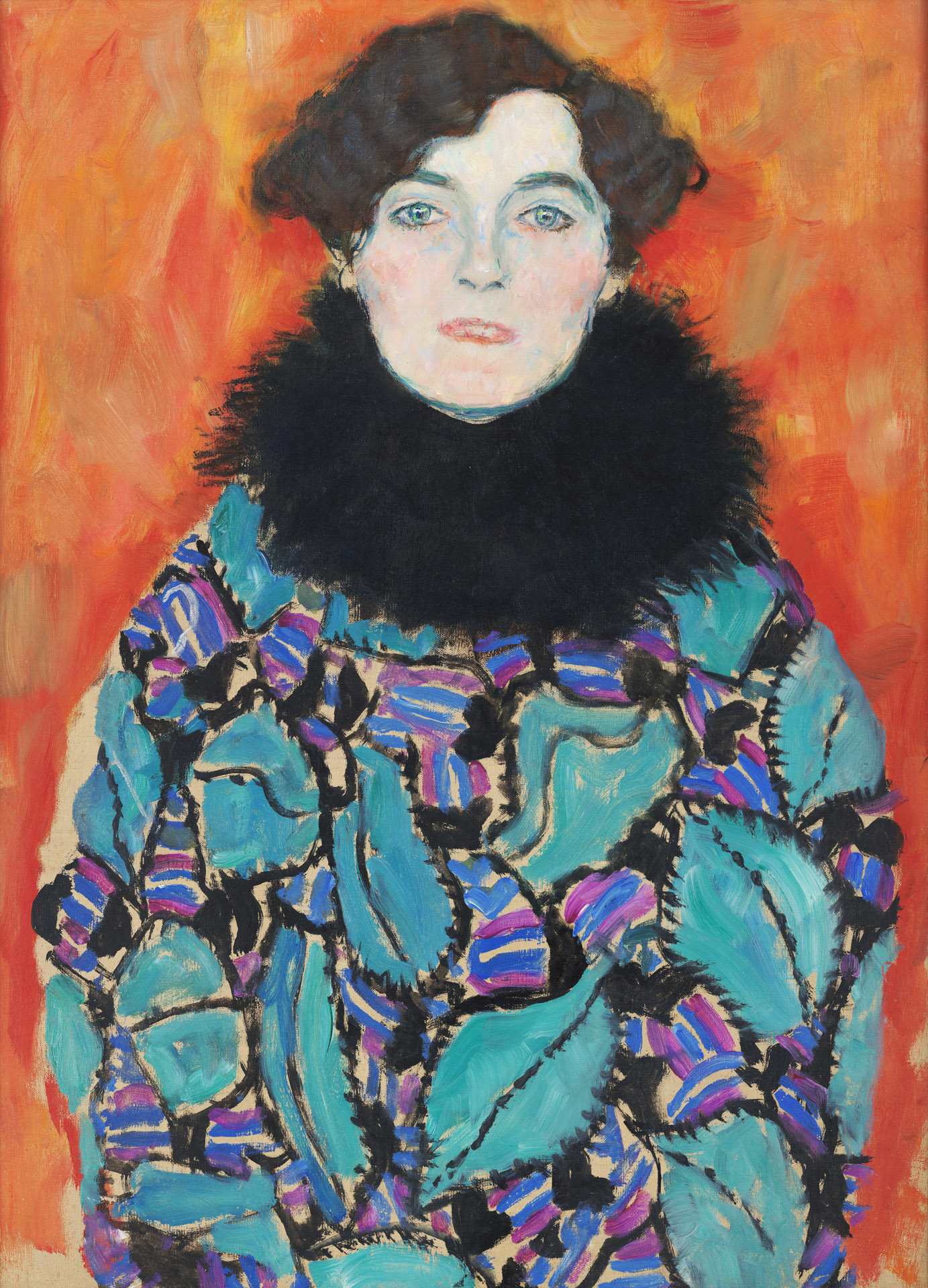Johanna Staude - by Gustav Klimt