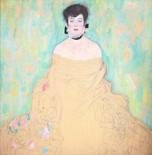 Amalie Zuckerkandl - by Gustav Klimt
