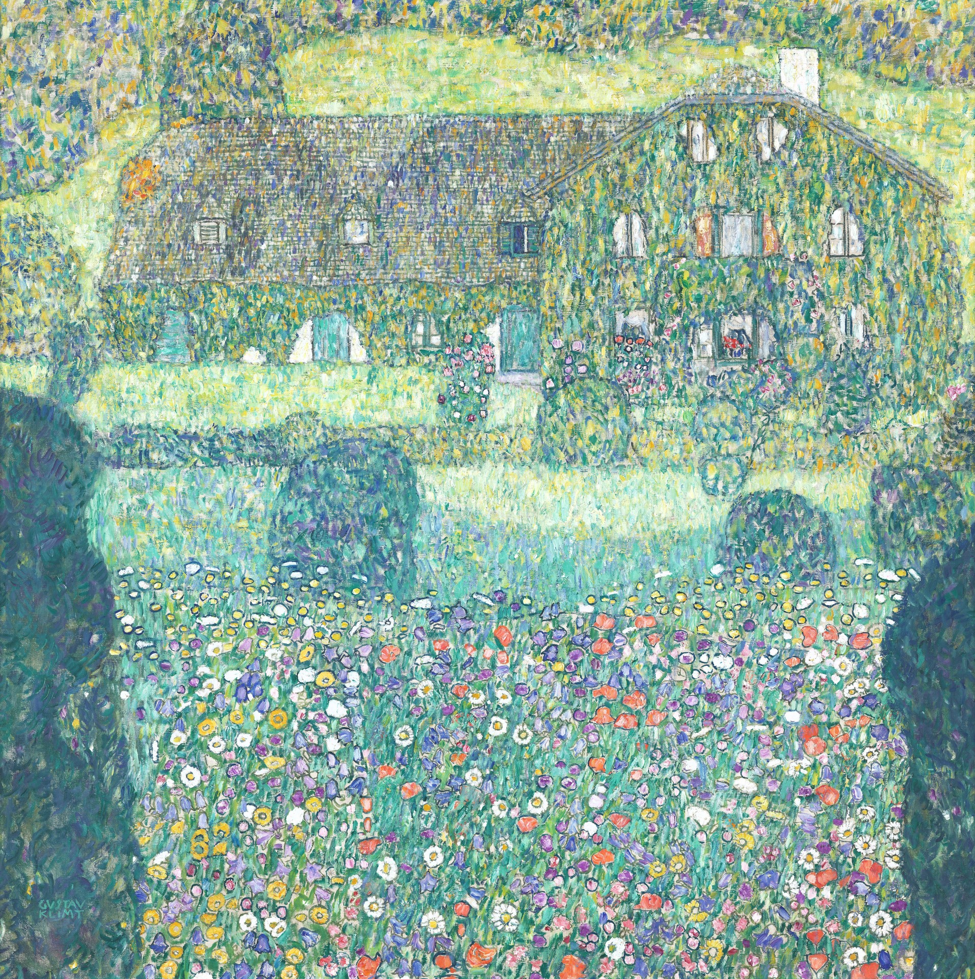 Forester's lodge in Weissenbach I by Gustav Klimt