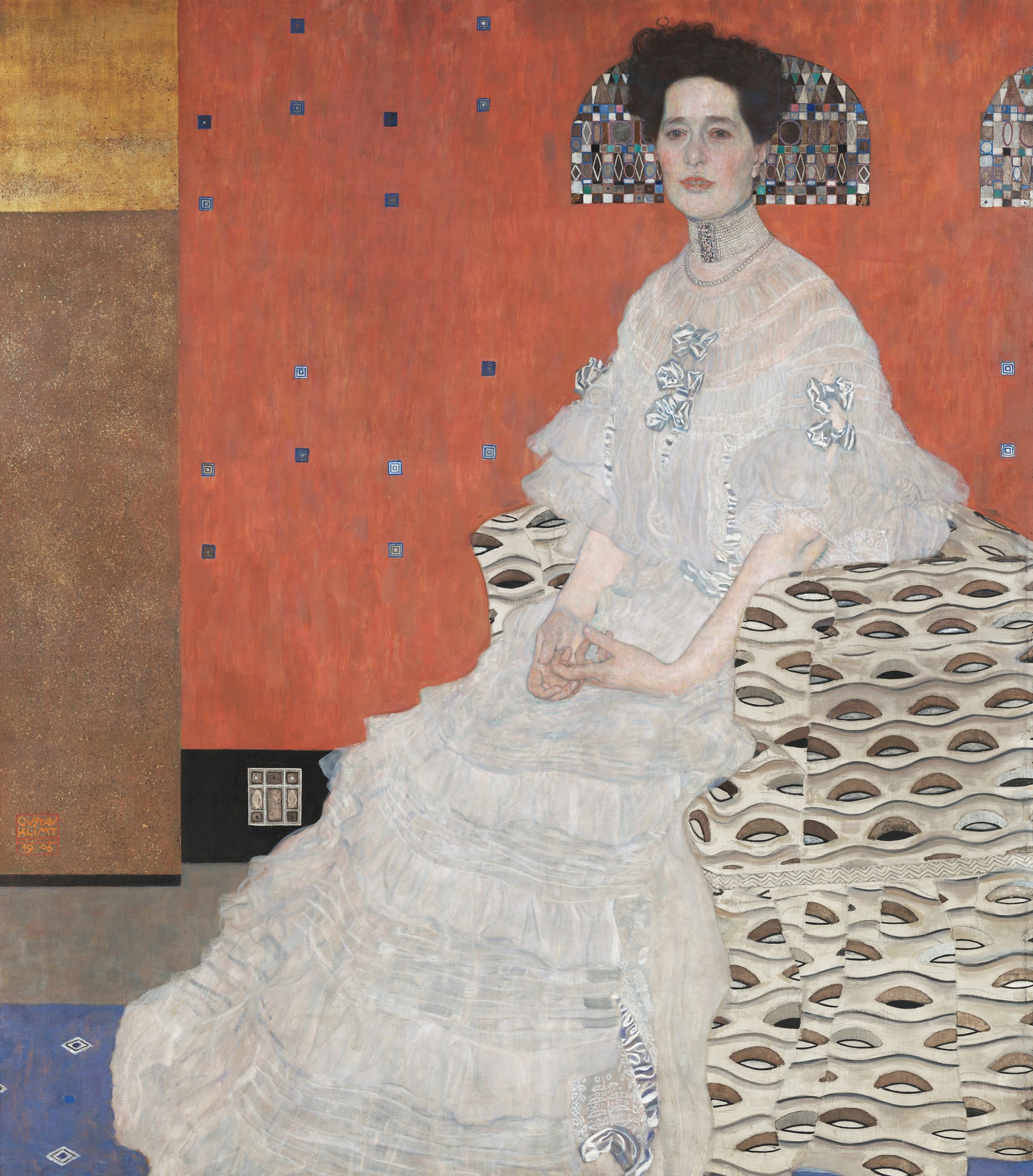 Fritza Riedler - by Gustav Klimt