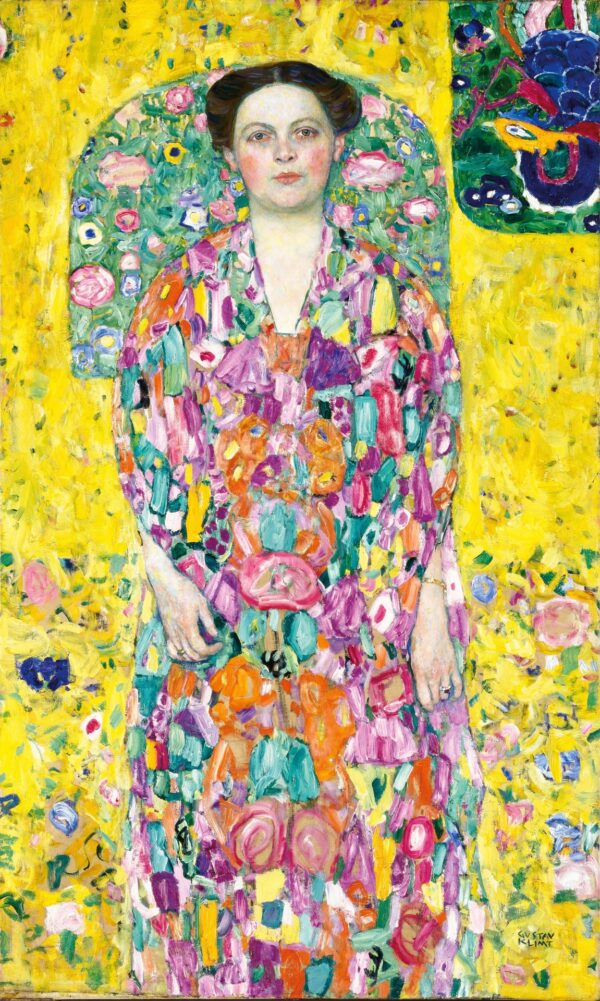 Portrait of Eugenia Primavesi - by Gustav Klimt