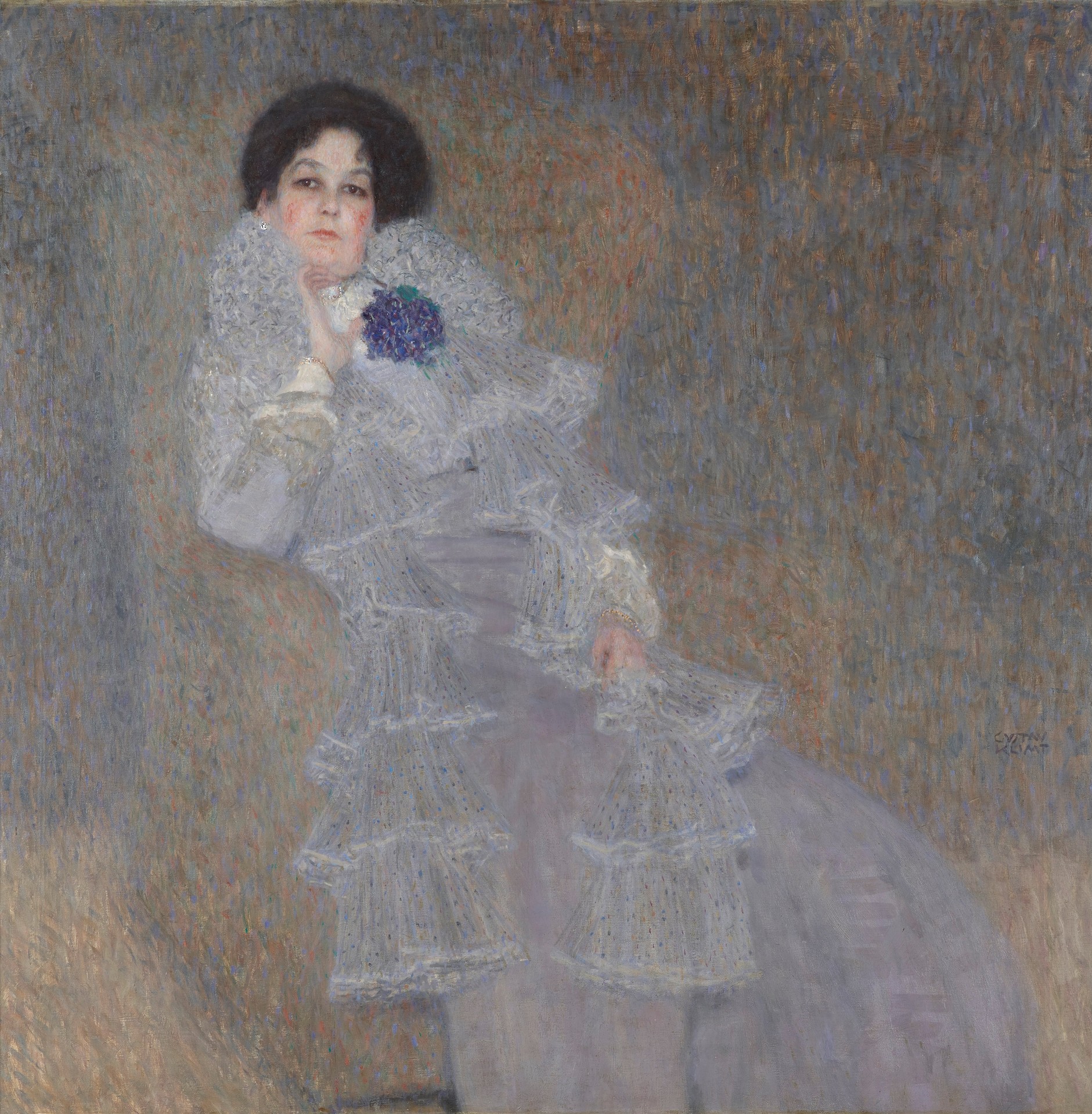Portrait of Marie Henneberg - by Gustav Klimt