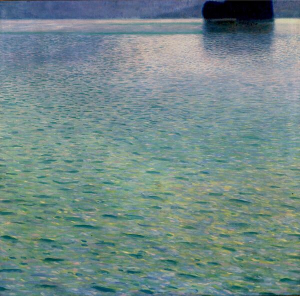 Island in the Attersee - by Gustav Klimt