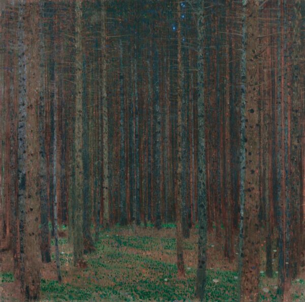 Fir Forest I - by Gustav Klimt