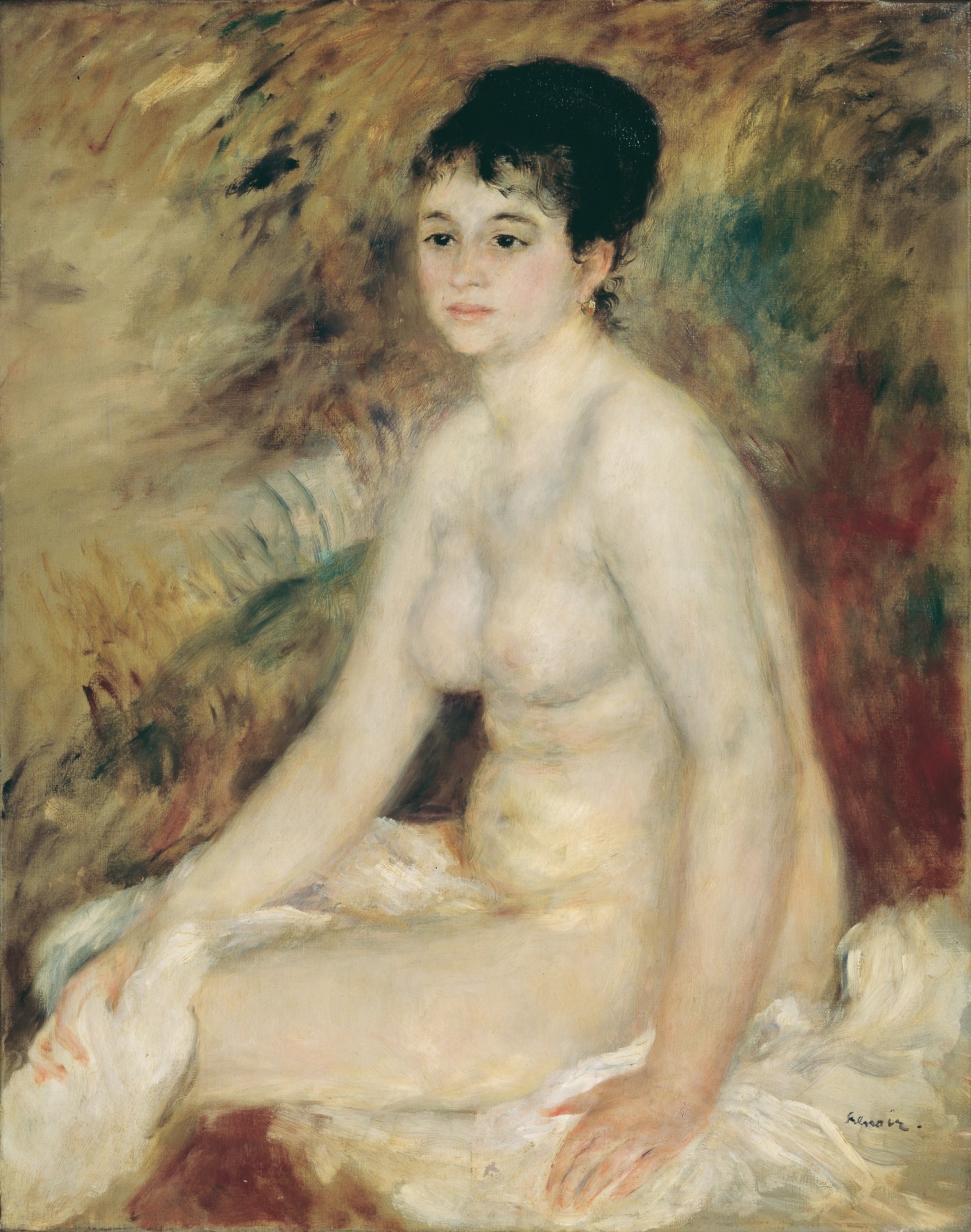 After the Bath - by Pierre-Auguste Renoir