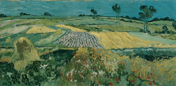 The Plain of Auvers - by Vincent van Gogh