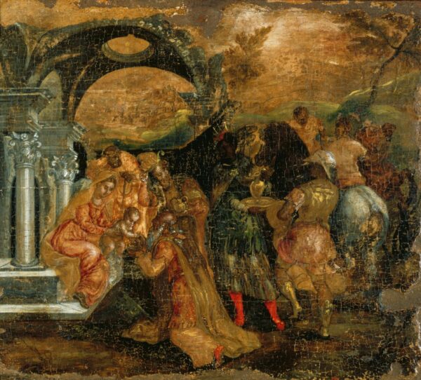 The Adoration of the Magi - by El Greco
