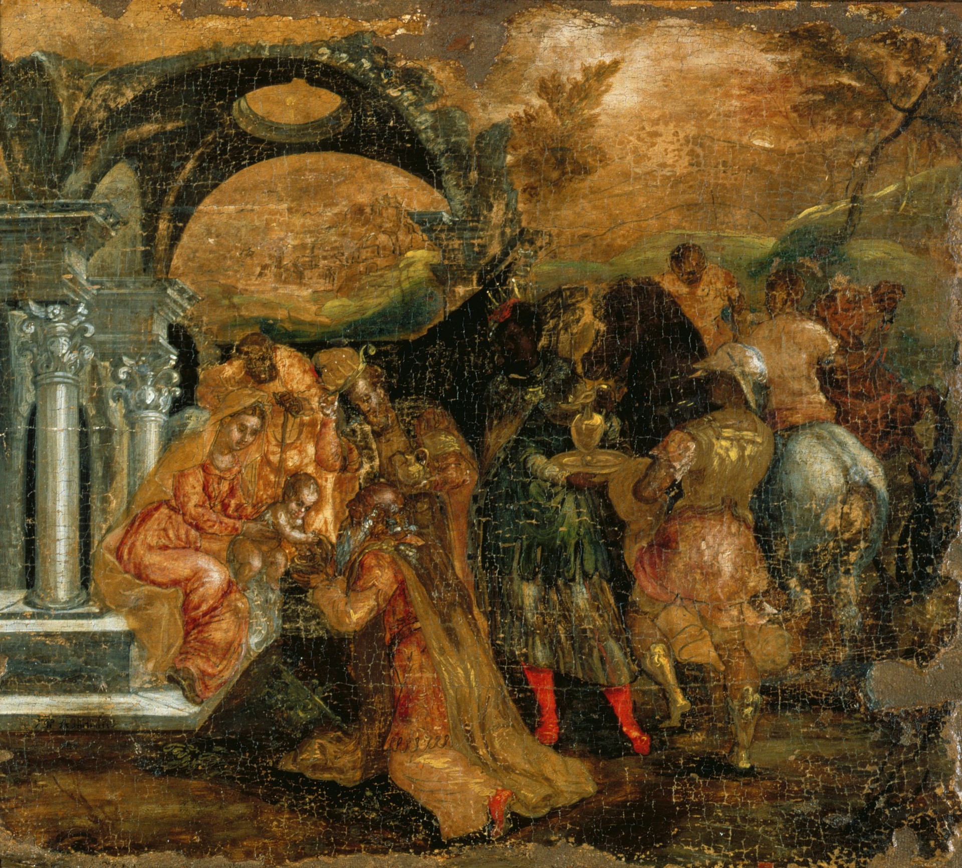The Adoration of the Magi - by El Greco