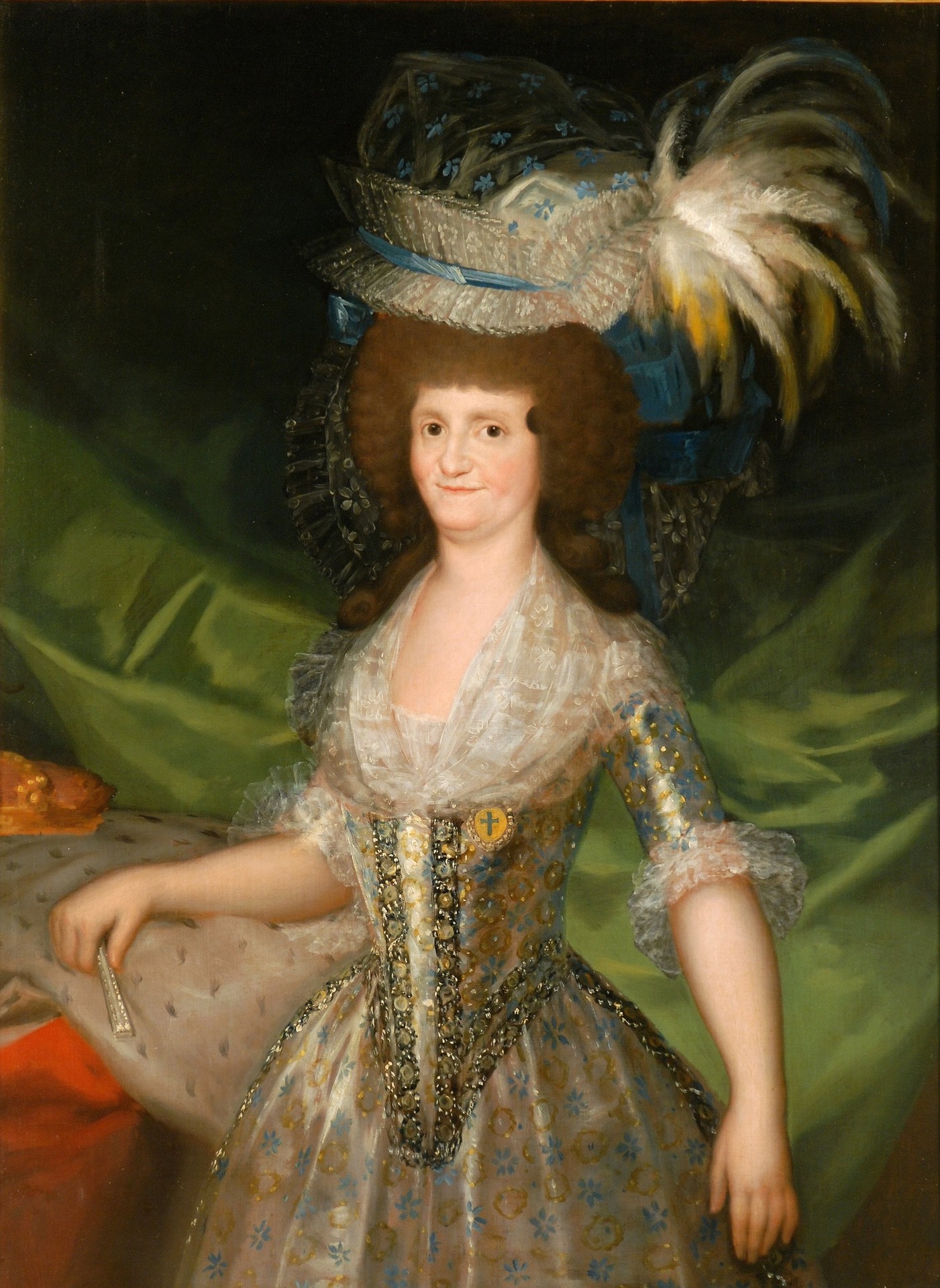 Maria Luisa of Parma - by Francisco Goya y Lucientes