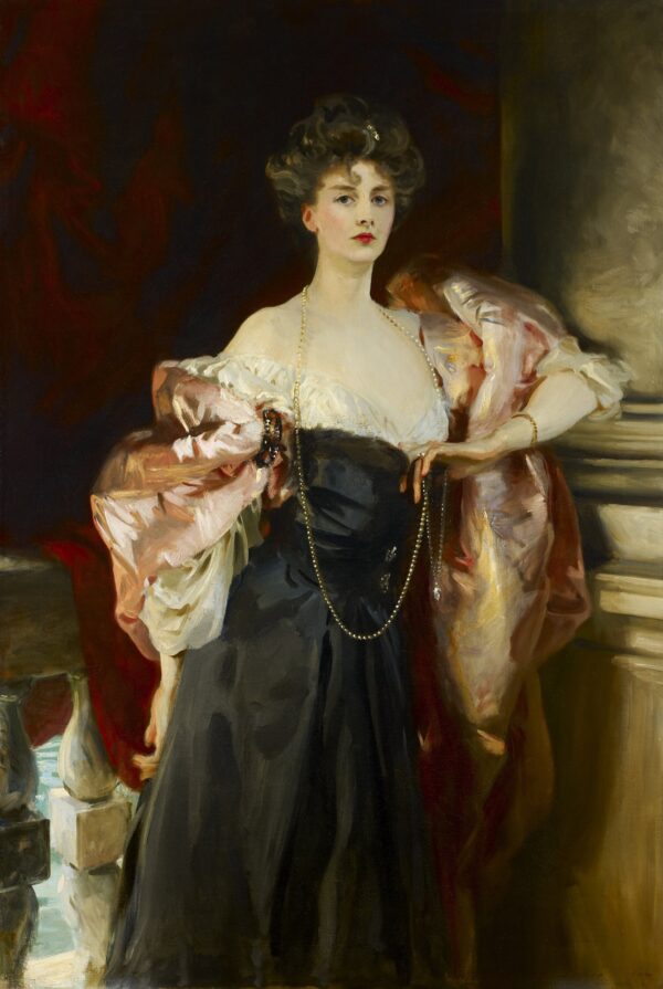 Lady Helen Vincent, Viscountess d'Abernon - by John Singer Sargent