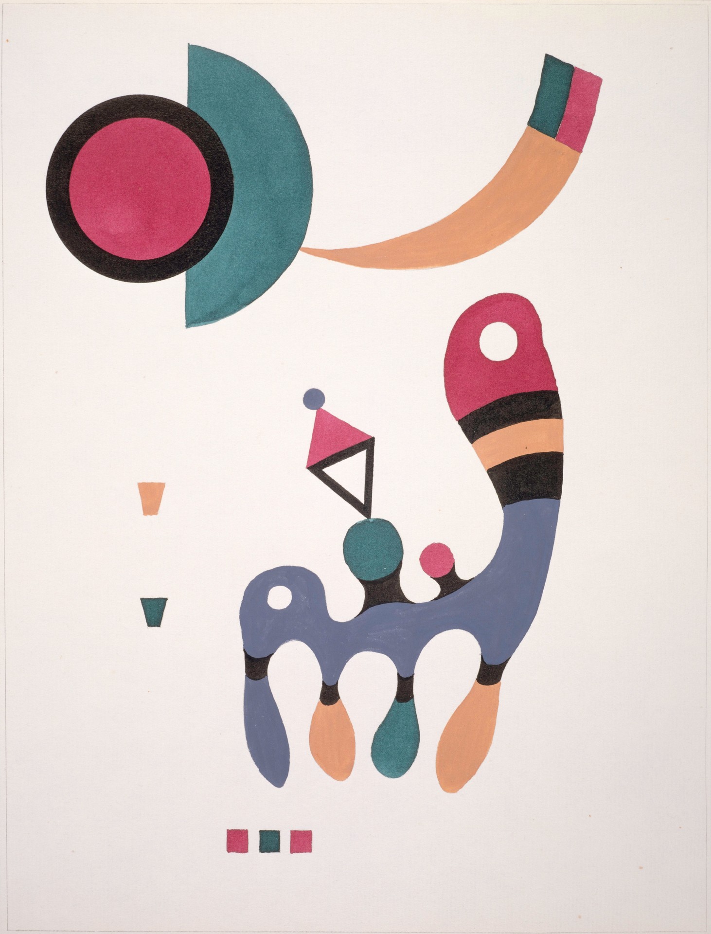 Composition - by Wassily Kandinsky