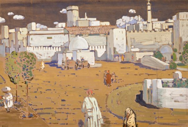 Arabische Stadt (Arab Town) - by Wassily Kandinsky