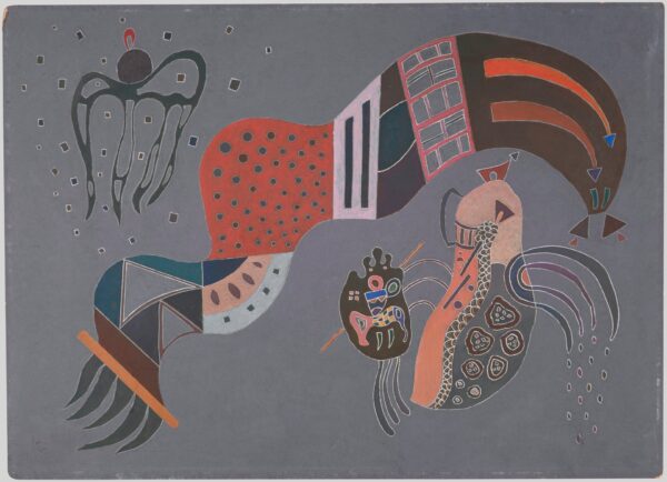Tempered Momentum - by Wassily Kandinsky