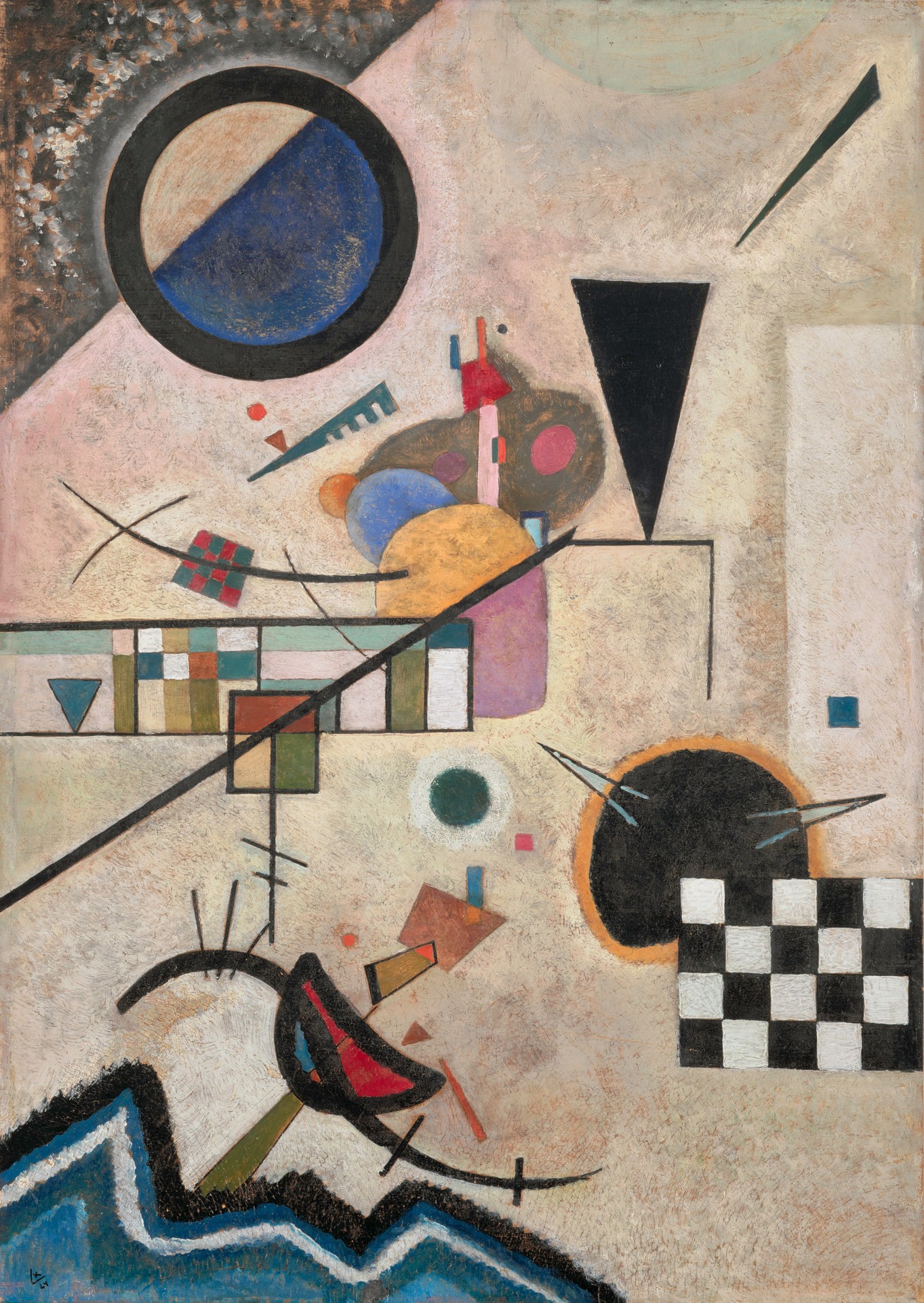 Gegenklänge (Opposing Accords) - by Wassily Kandinsky