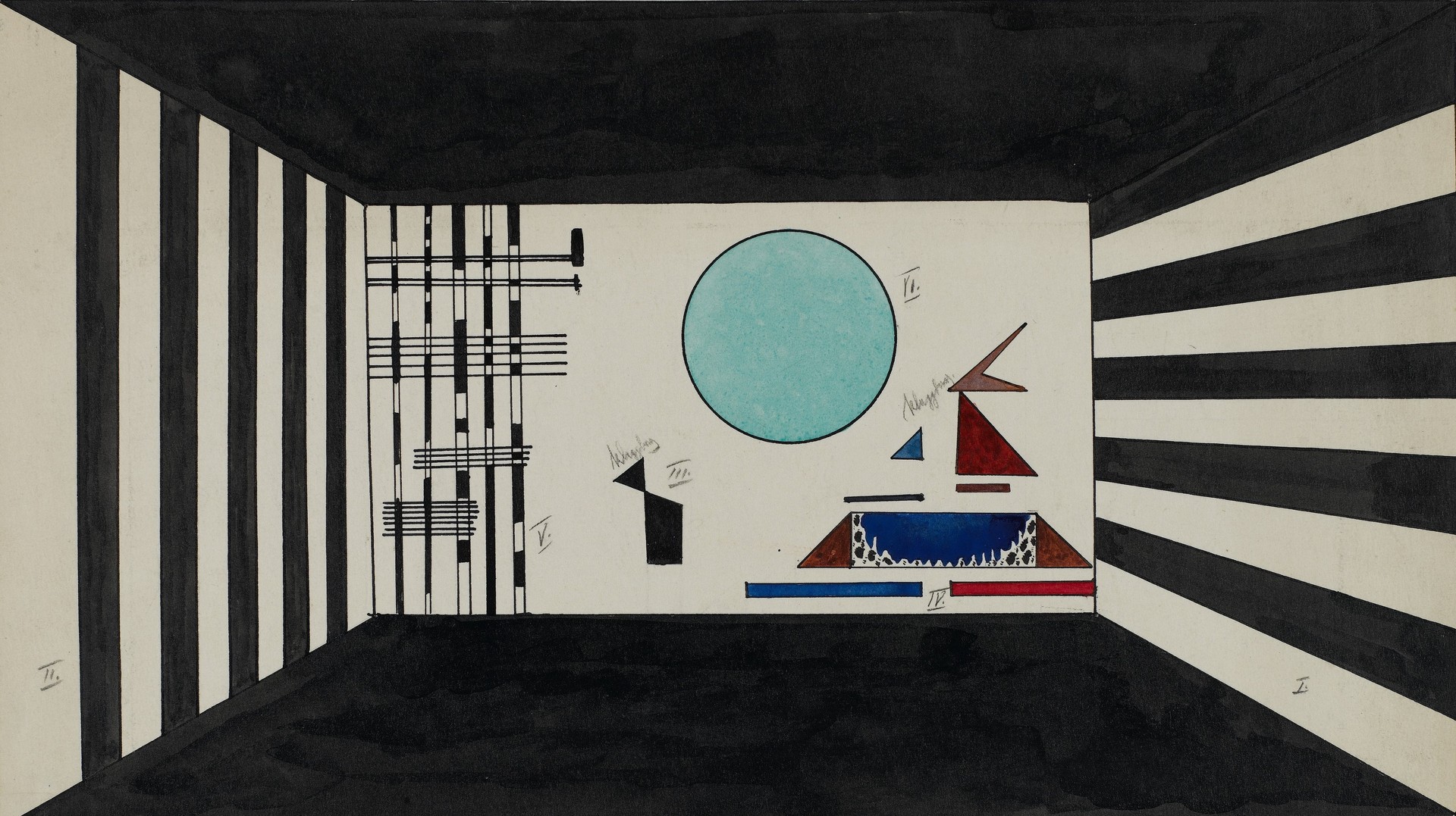 Bild II. Gnomus (Painting II. Gnomus) - by Wassily Kandinsky