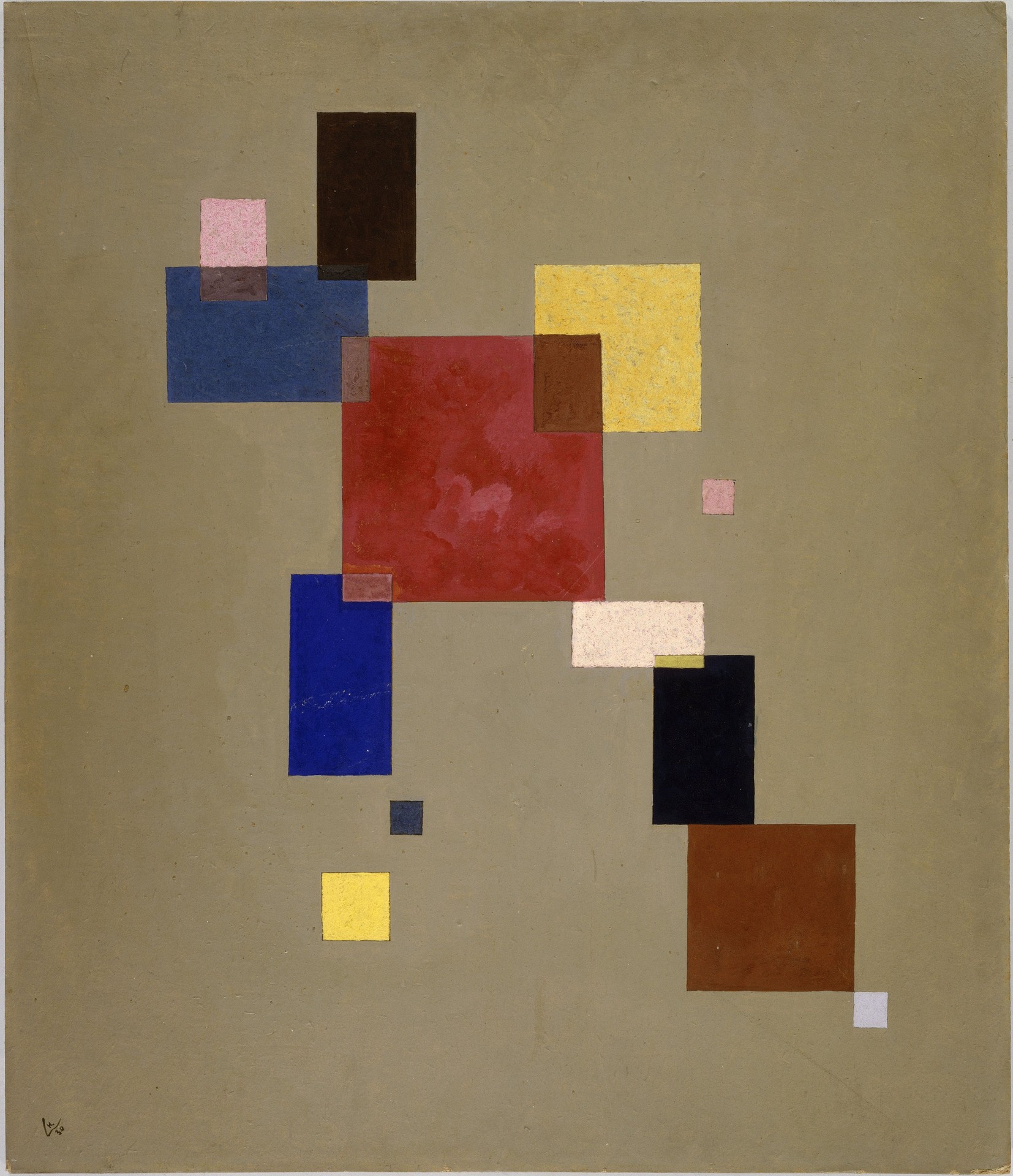 13 Rechtecke (Thirteen rectangles) - by Wassily Kandinsky