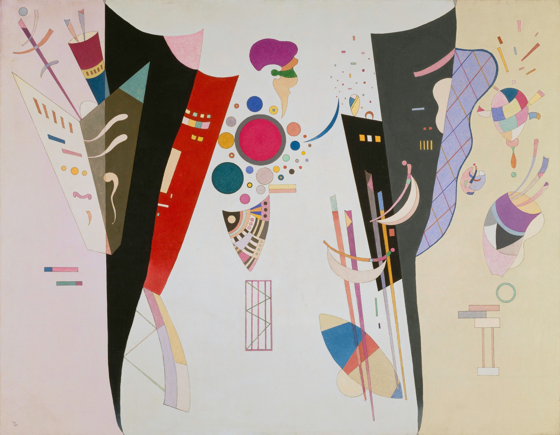 Accord réciproque (Reciprocal Accords) - by Wassily Kandinsky