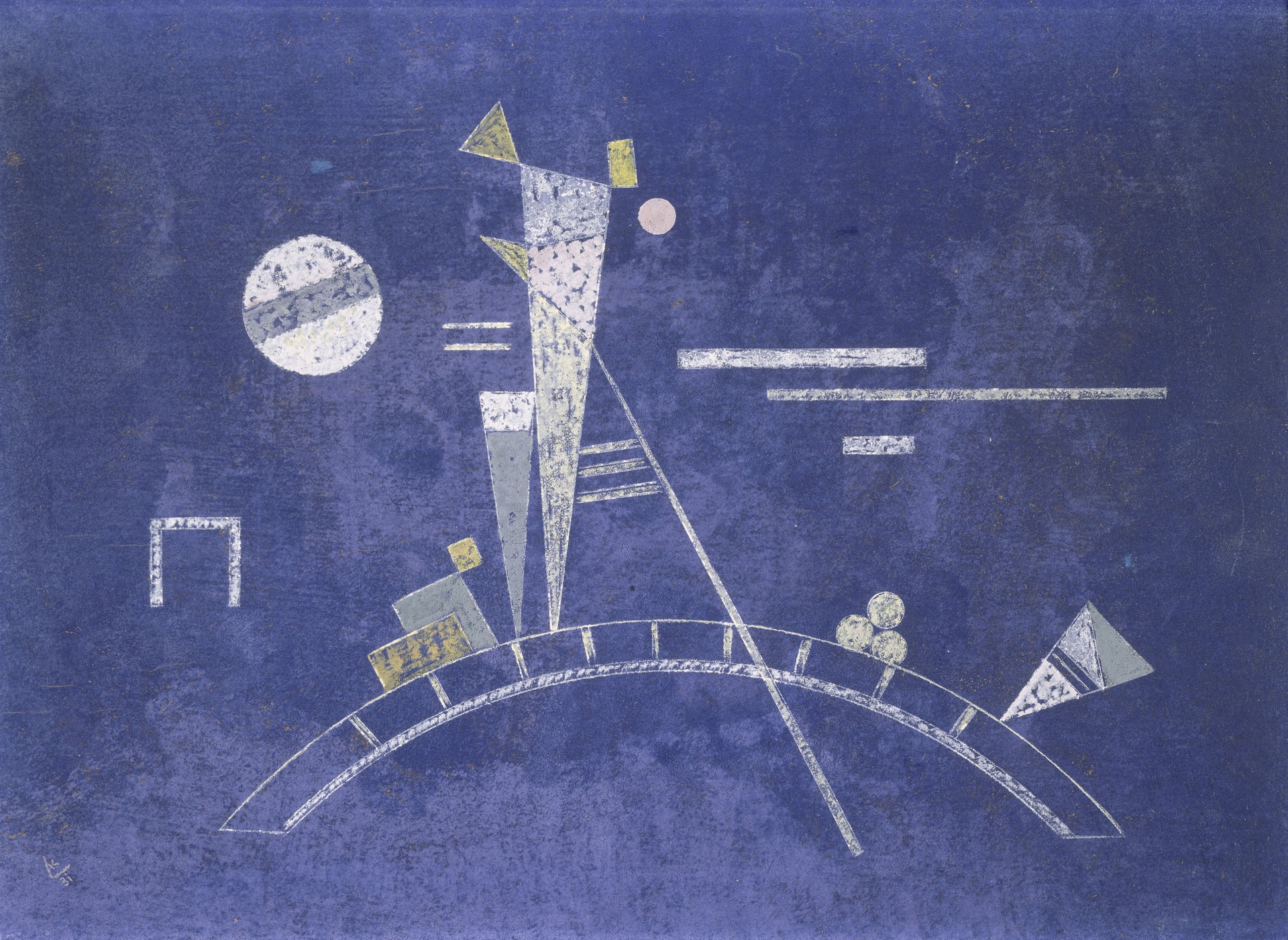 Fragil (Fragile) - by Wassily Kandinsky