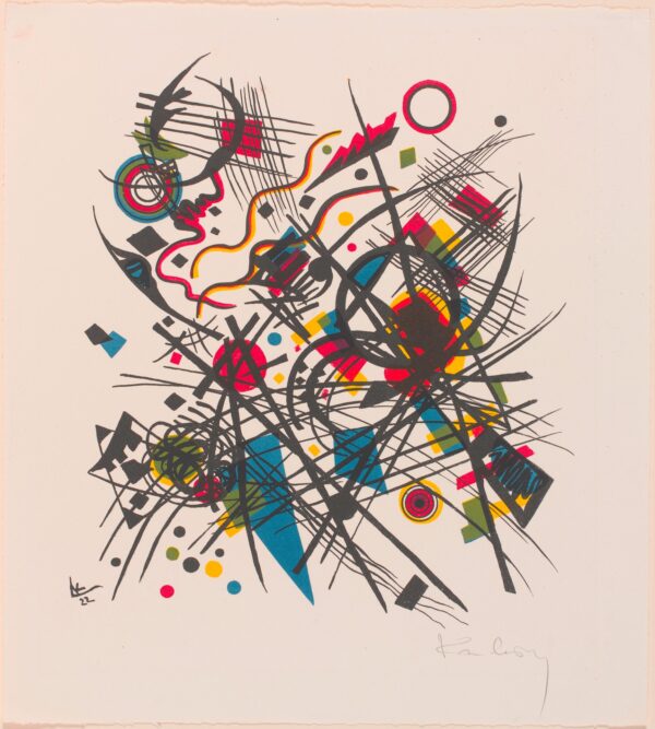 Neue Europaeische Graphik. Quatri¨¨me portefeuille du Bauhaus - by Wassily Kandinsky