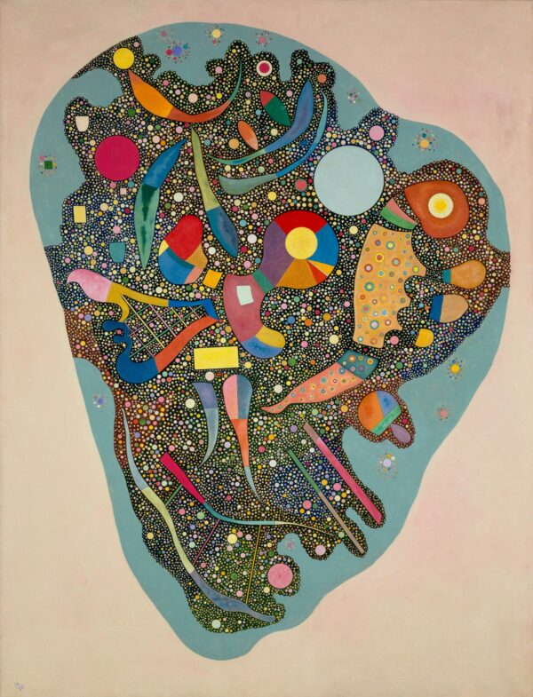 Regulated Heap - by Wassily Kandinsky