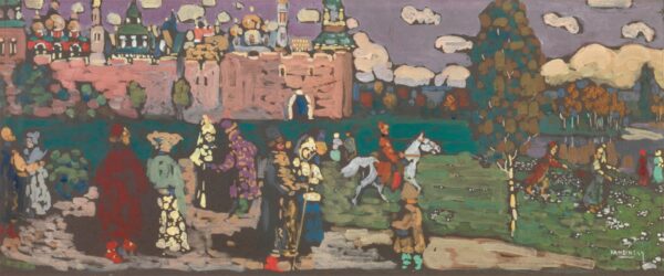 Altrussisches (Old Russia) - by Wassily Kandinsky