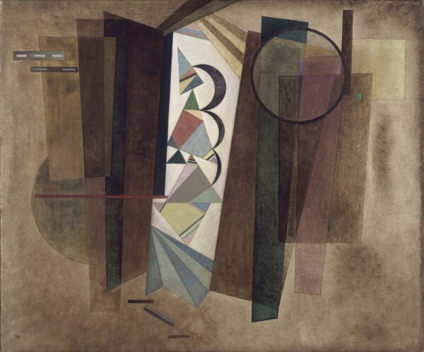 Développement en brun (Development in brown) - by Wassily Kandinsky