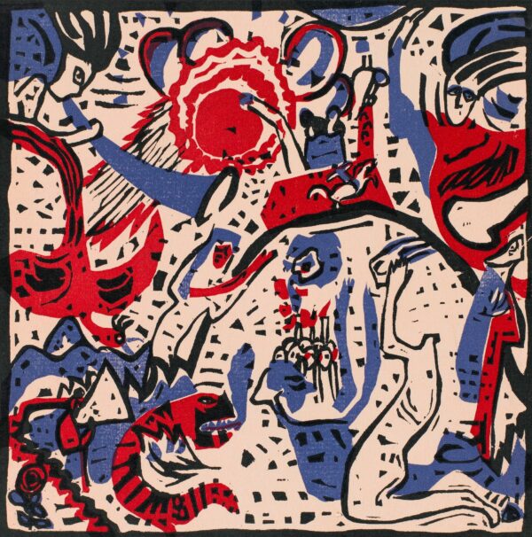 Grosse Auferstehung (Great Resurrection) - by Wassily Kandinsky