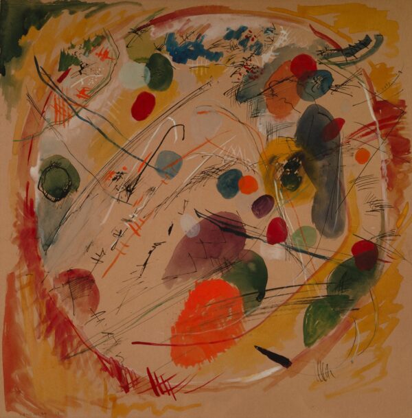 Im Kreis (In the Circle) - by Wassily Kandinsky