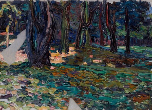 Park von Saint-Cloud (Saint-Cloud Park) - by Wassily Kandinsky