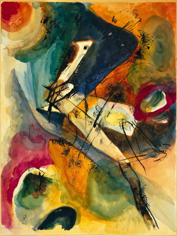 Untitled - by Wassily Kandinsky