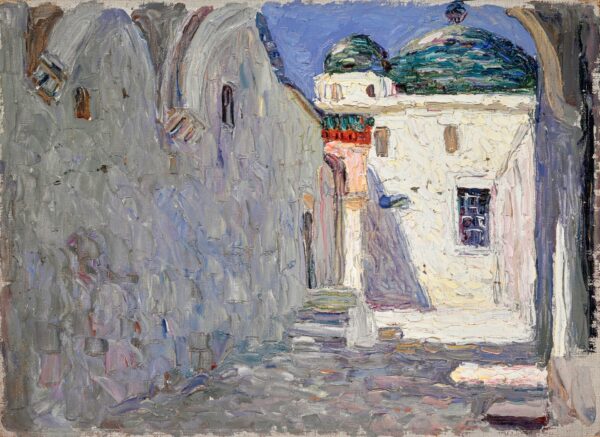 Tunis, Strasse (Tunis, Street) - by Wassily Kandinsky