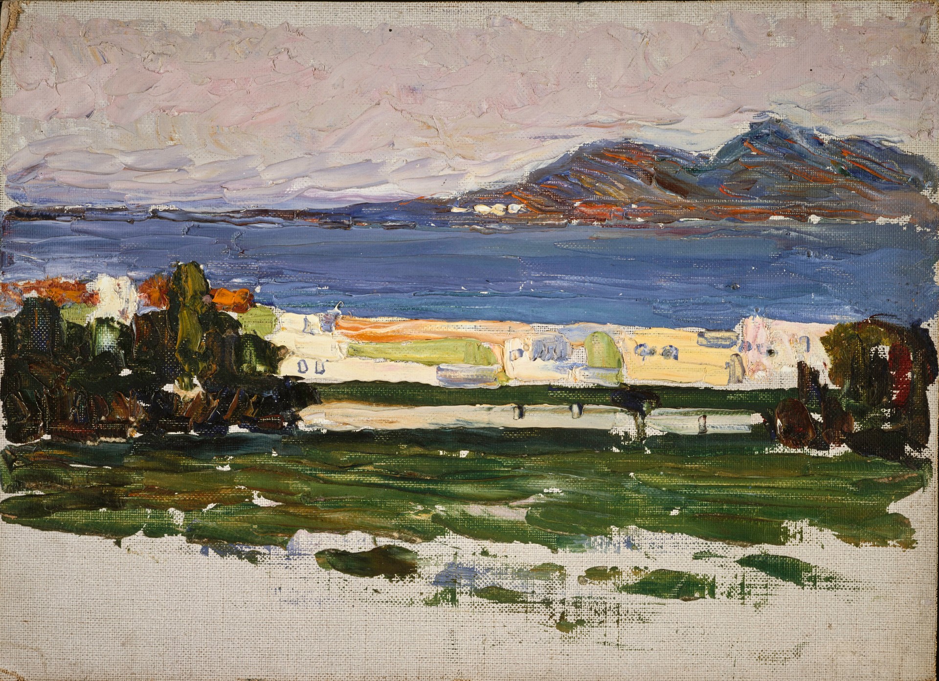 Tunis, Bucht (Tunis, The Bay) - by Wassily Kandinsky