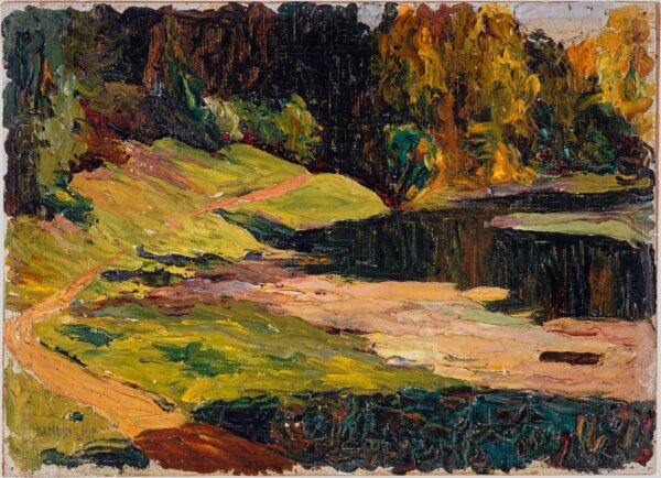 Akhtyrka, Park - by Wassily Kandinsky