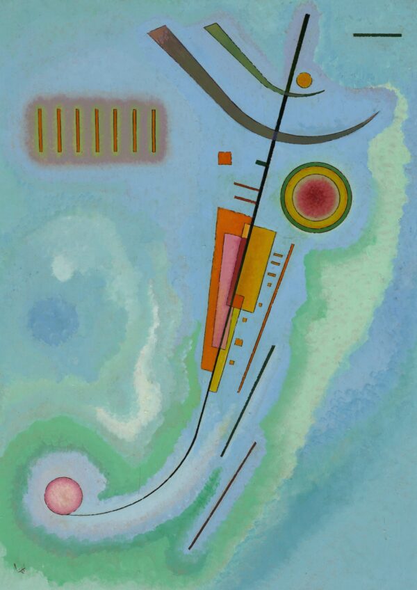 Leichtes (Light) - by Wassily Kandinsky