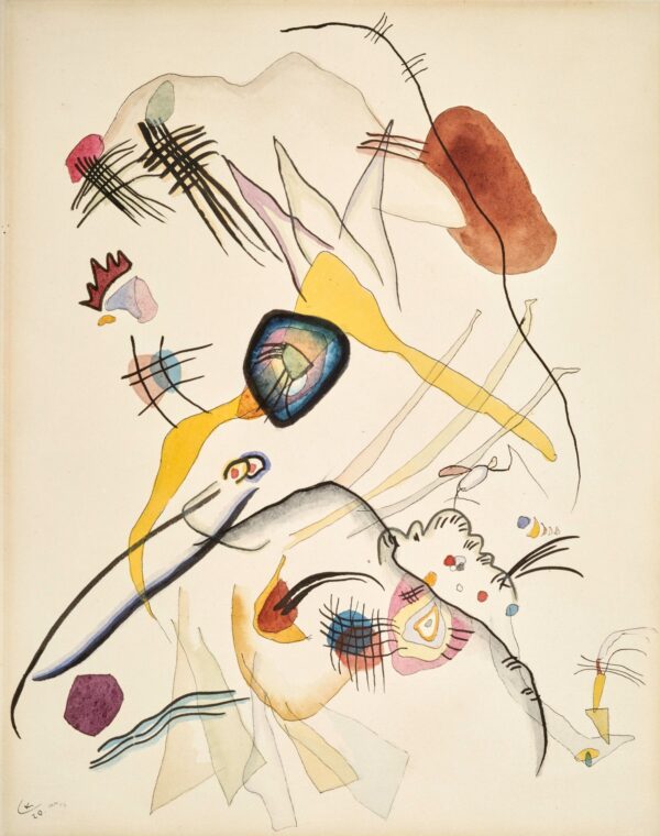 Promenade - by Wassily Kandinsky