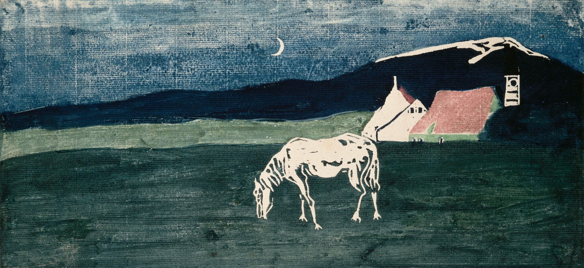 Abenddämmerung (Dusk) - by Wassily Kandinsky