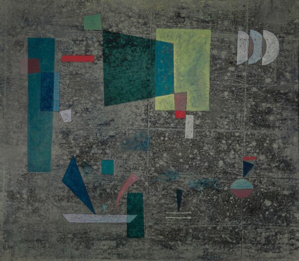Langsam heraus (Slow Clearing) - by Wassily Kandinsky