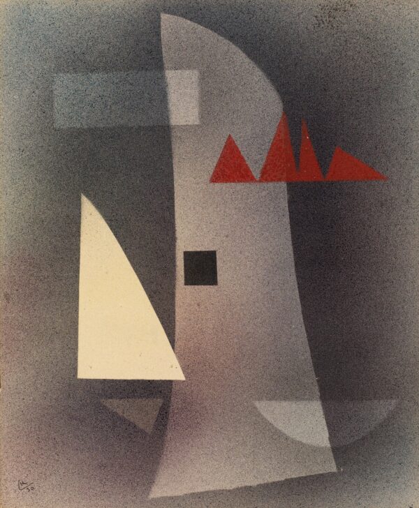 Verdunkeln (Obscure) - by Wassily Kandinsky